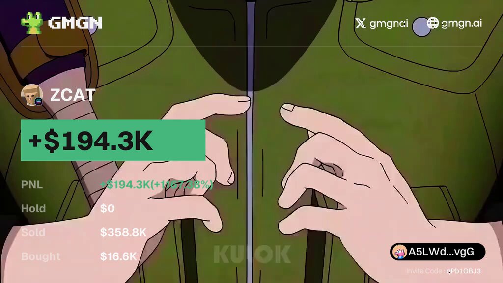 i gave you $ZZZ at $500K, it went to 60 millions i gave you $AI at $1M, it went to 100 millions i gave you $PONS at $500k, it went to 30 millions i gave you $ZCAT at $300k, it went to 190 millions still not following? stay broke.