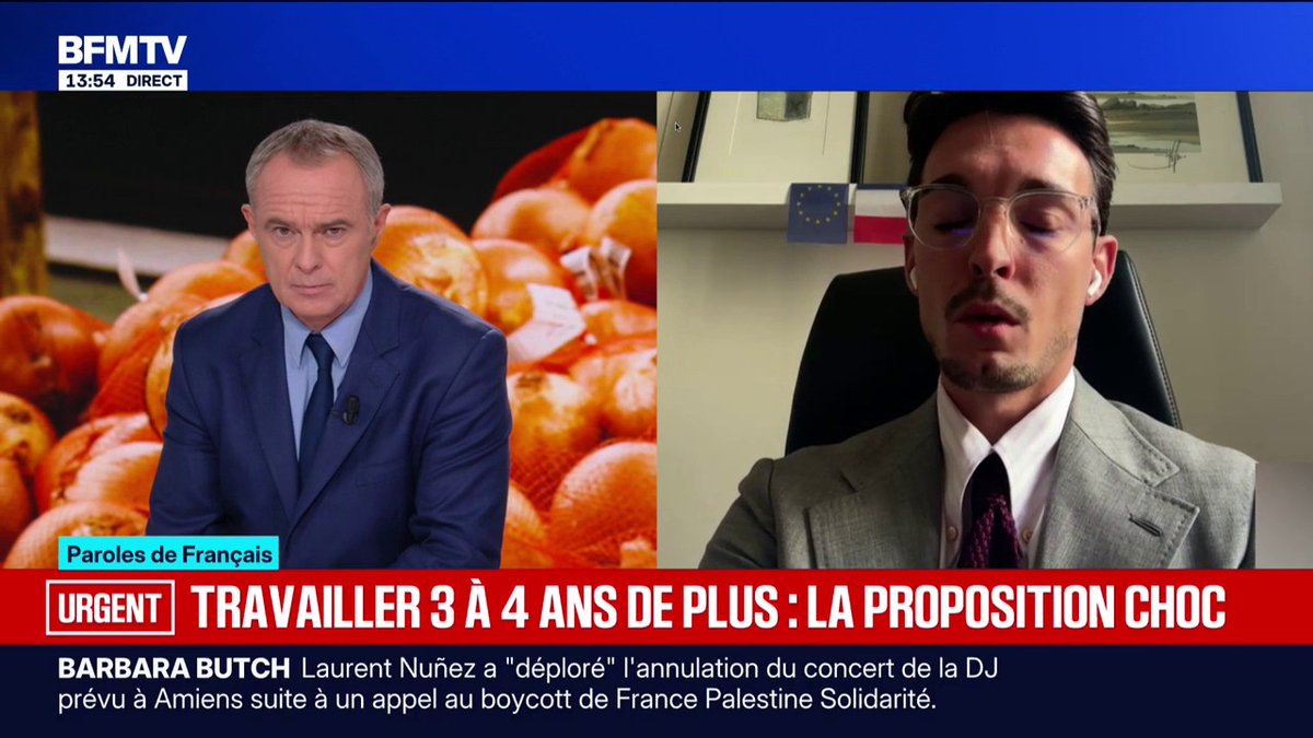 Travailler 3 à 4 ans de plus: c'est "nécessaire" pour maintenir le niveau de vie des retraités, selon Anthony Morlet-Lavidalien, économiste