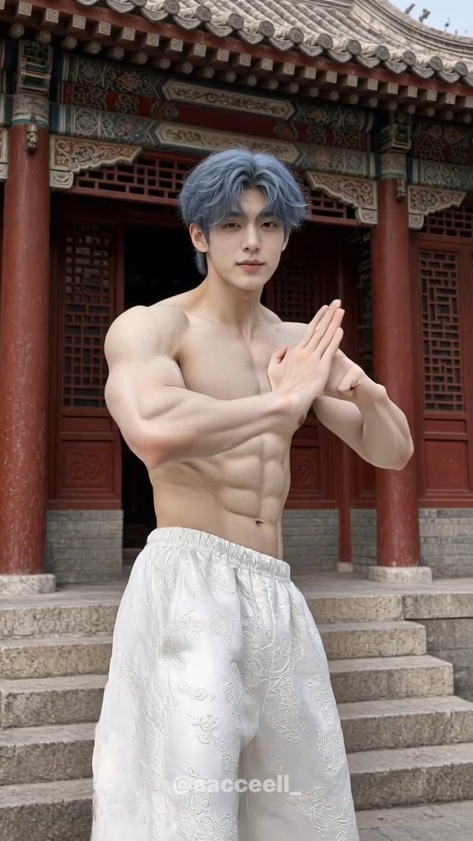 중국 댄스 챌린지🙏 #AI #AIart #AImale #AIイケメン #게이 #gay #ゲイ #male #BL #学功夫练武术舞蹈挑战 * All images are AI-generated and do not depict real people