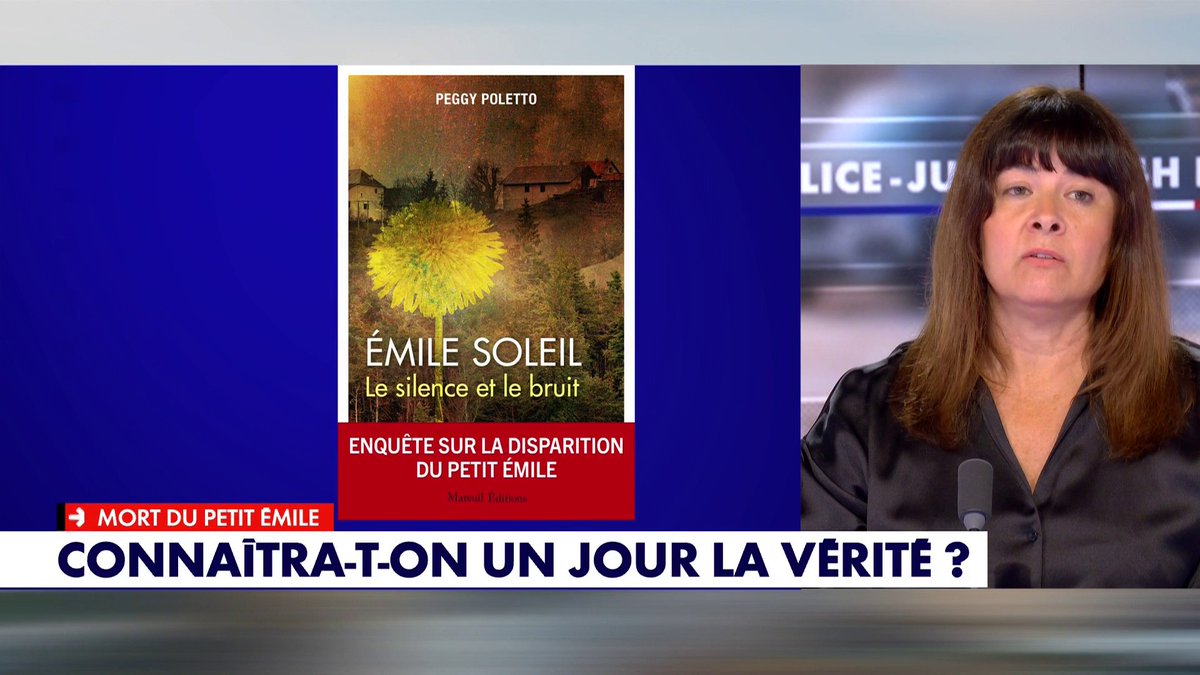 Peggy Poletto, journaliste spécialisée en faits divers auteur de l'ouvrage «Emile Soleil, le silence et le bruit», revient sur son enquête concernant l'affaire Emile, dans #PoliceJustice24H Toute l'info est à retrouver sur