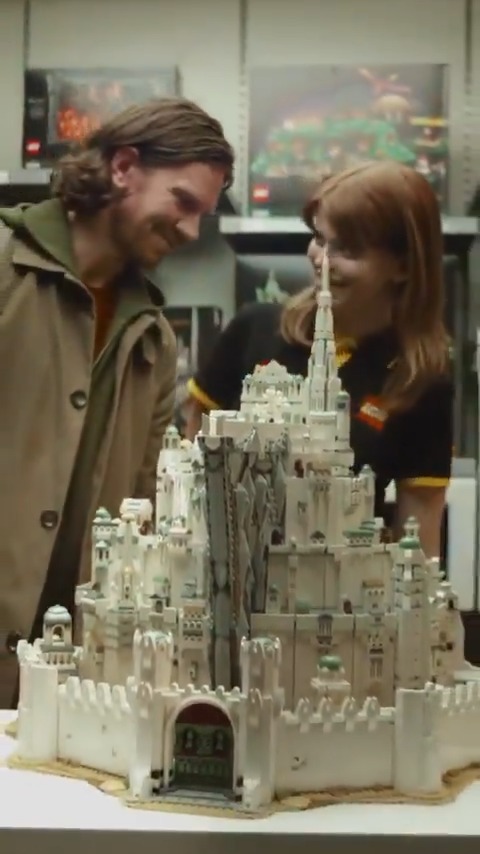 A commercial for the Minas Tirith LEGO set. Whoever directed it knows what it’s like to be a Lord of the Rings fan.