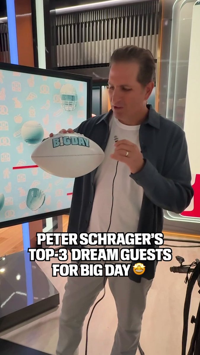 These guests would be legendary 🔥 Watch Big Day with Peter Schrager every Monday-Thursday at 2 PM ET on ESPN and the ESPN App 🍿