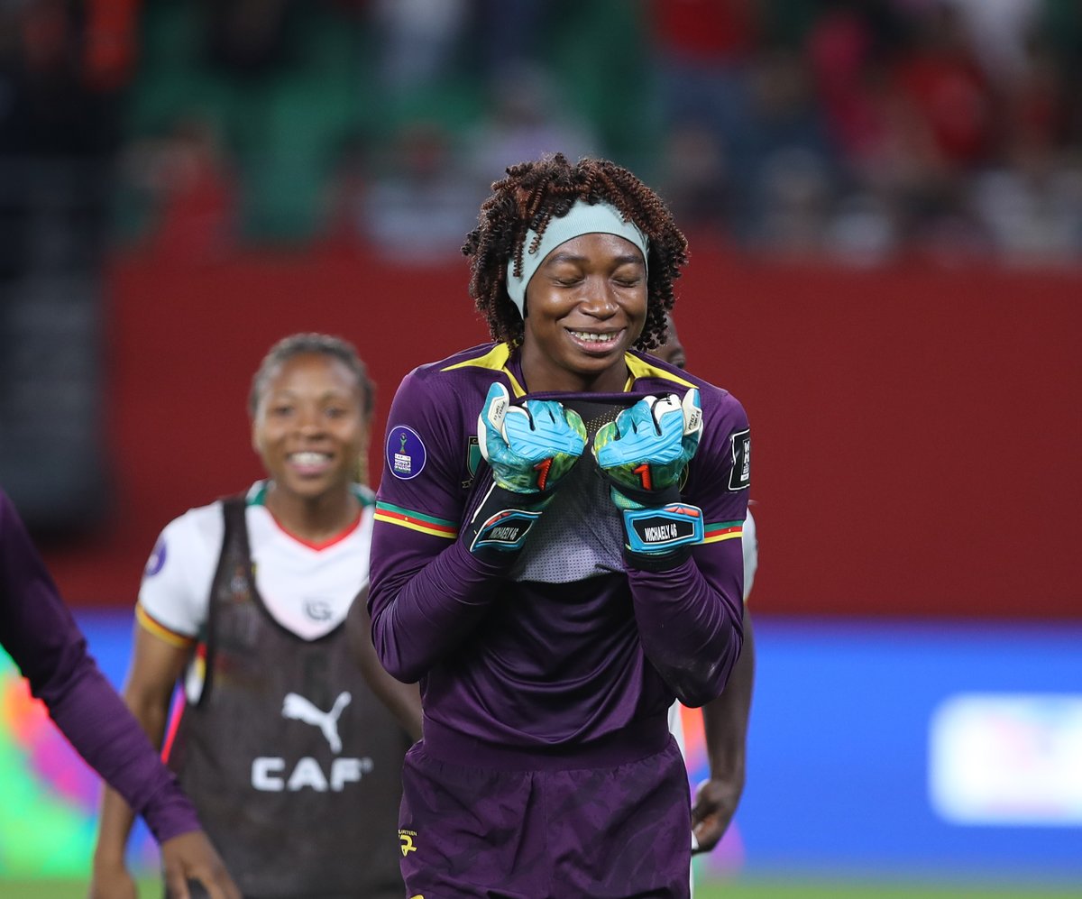 She made saving look easy. 🧤😮💨 #TotalEnergiesWAFCON2026
