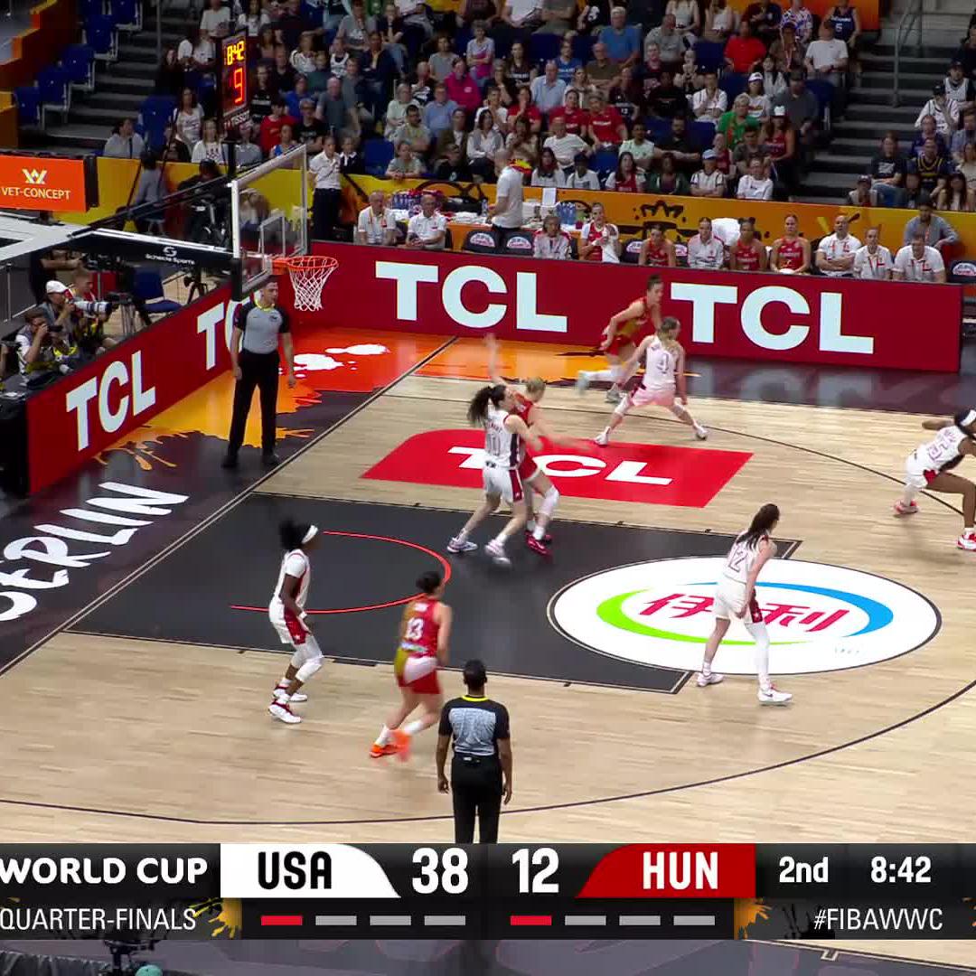 Perfect duo? 👀 Caitlin Clark &amp; Angel Reese connection is simply immaculate 💯 #FIBAWWC | FIBA Women's Basketball World Cup