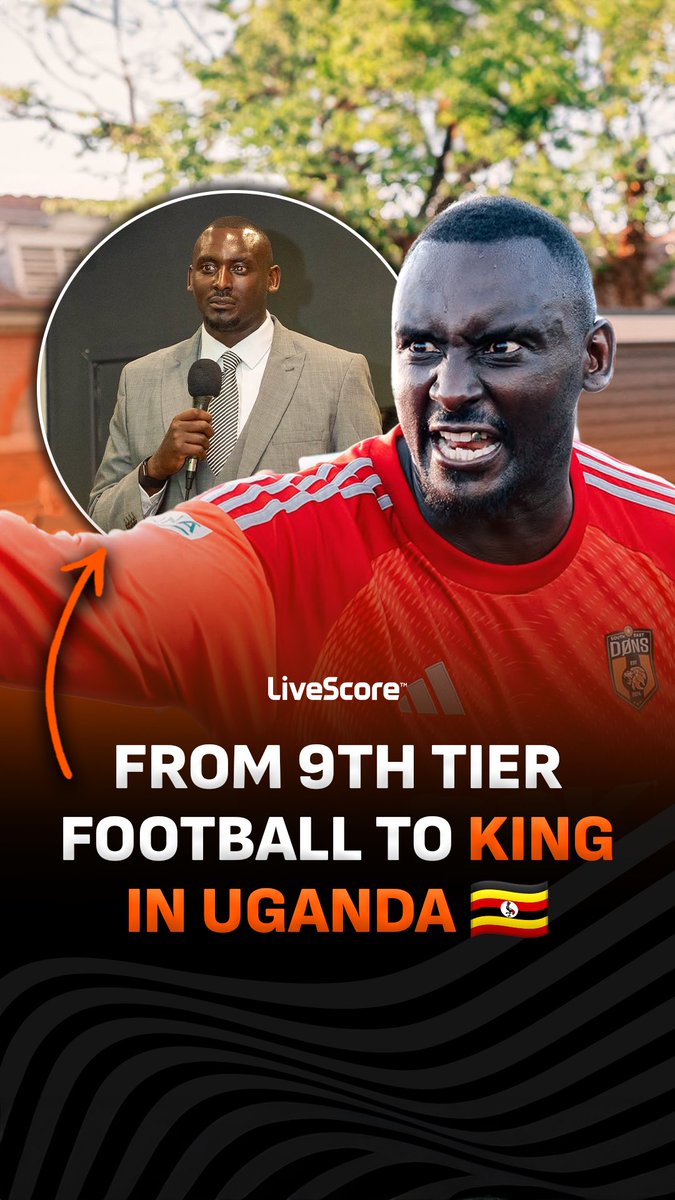 From the 9th tier of English football to the throne in Uganda 👑😳 Is this the craziest story we’ve ever seen in football? 😲