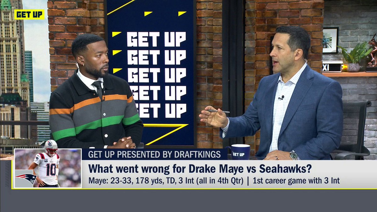 "I'm just wondering how it goes if Romeo Doubs makes the play that keeps the momentum going." Adam Schefter weighs in on the Patriots’ loss to the Seahawks ✍️