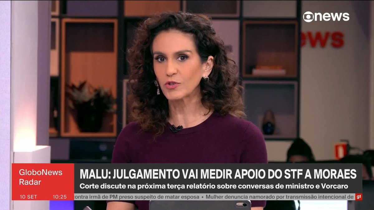 Malu Gaspar: Integrantes do STF já trabalham nos bastidores para que sessão que vai analisar suposta relação de Moraes com Vorcaro não seja pública, para evitar ainda mais desgaste. ➡️ #GloboNewsRadar - de segunda a sexta, às 8h30, na #GloboNews. Assista na TV e no Globoplay