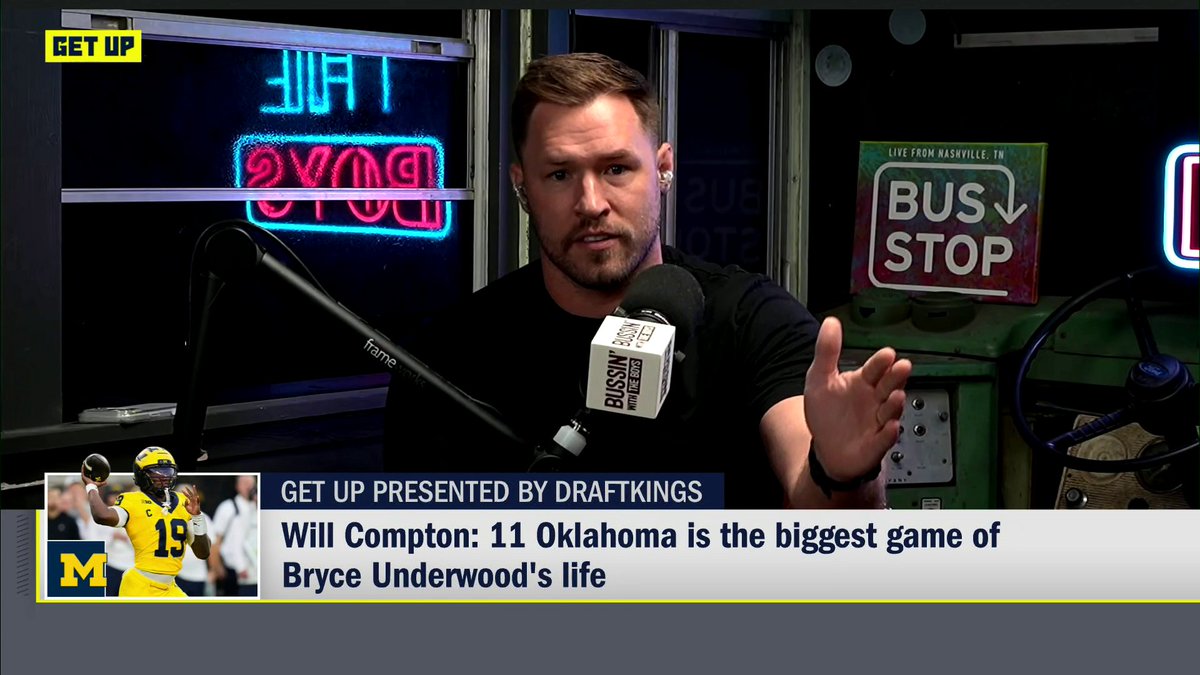 "This is the biggest game of Bryce Underwood's life." Will Compton weighs in on the pressure facing Underwood to keep Michigan's starting QB job 😬