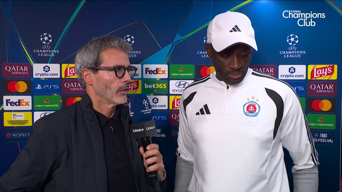 La réaction géniale de Yaya Touré malgré la défaite de son équipe du Slovan Bratislava face au PSG 🤣