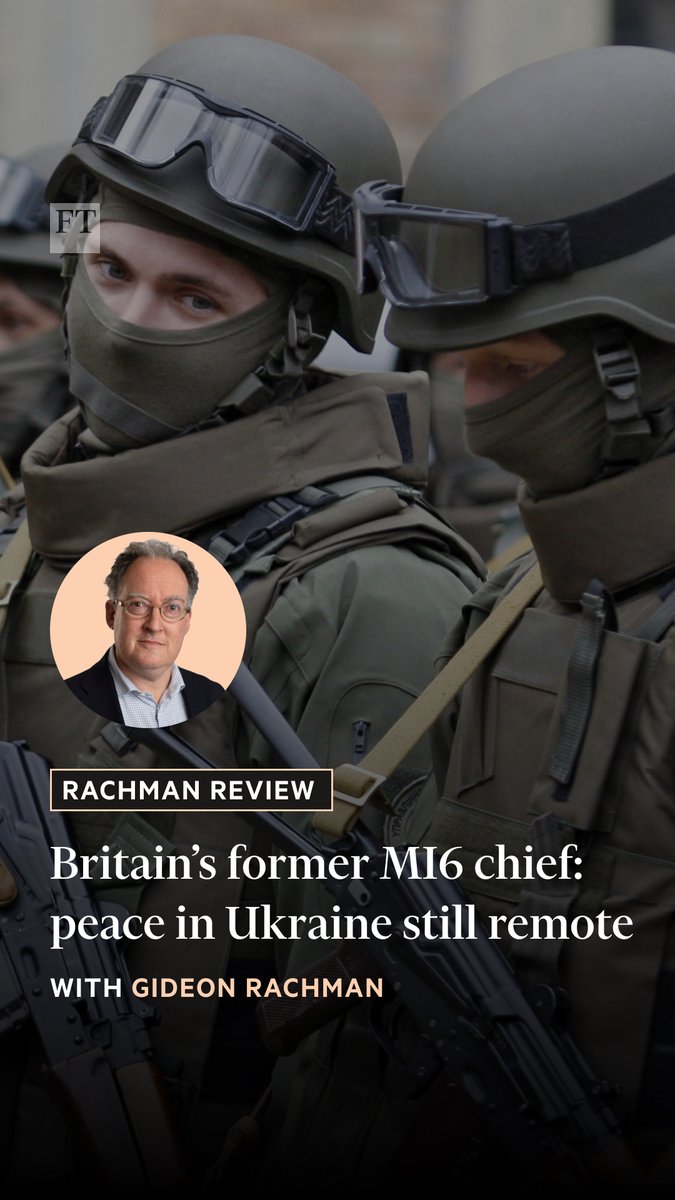 Is a long-term peace between Ukraine and Russia conceivable? Britain's former MI6 chief John Sawers joins Gideon Rachman to discuss the prospect of a peace deal this winter