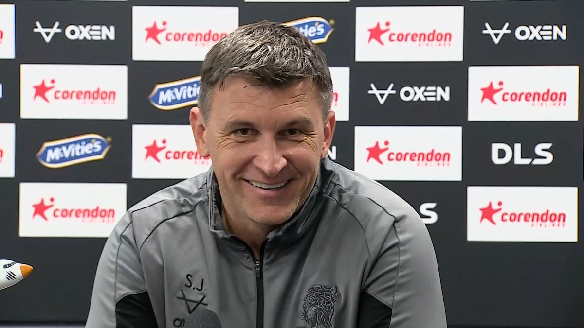 "Kick them" 😅 Hull City boss Sergej Jakirović on how his side plan to stop Chelsea's attack.