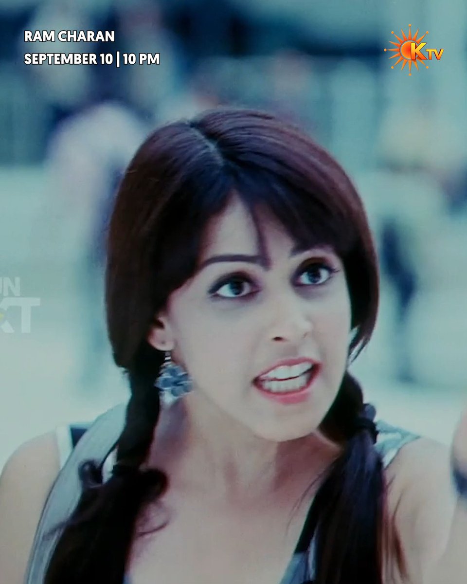 Idhu enna pudhu love challenge ah irukku! #RamCharan today at 10 PM On #KTV #SocialKondattam