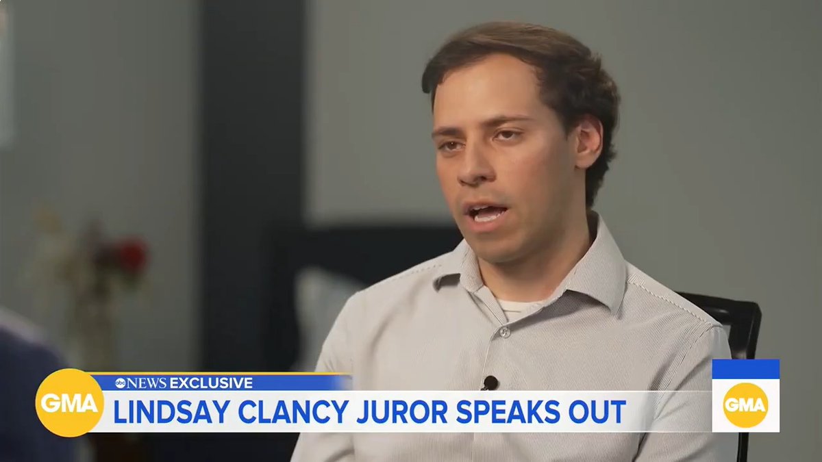 You almost get the sense that this juror spent seven weeks dispassionately evaluating the facts, evidence, and law, rather than just using the case for cheap online Culture War content
