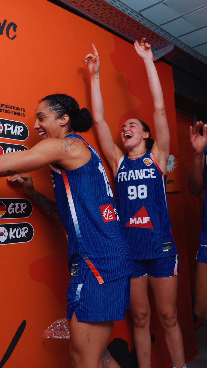 The French baddies are going to the semis 🔥🇫🇷 #FIBAWWC