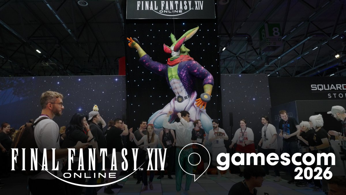 Thank you to everyone who visited us at gamescom 2026! Here's a recap of what went down at the Square Enix booth!