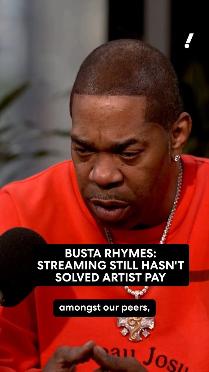 Make sure people know the value of you. 🙌 Artist pay in the streaming era still hasn't been solved, says Busta Rhymes. He says this era emphasizes the importance of artists owning their IP and creating a brand that transcends streaming. Watch more Power Players with Brian Sozzi: