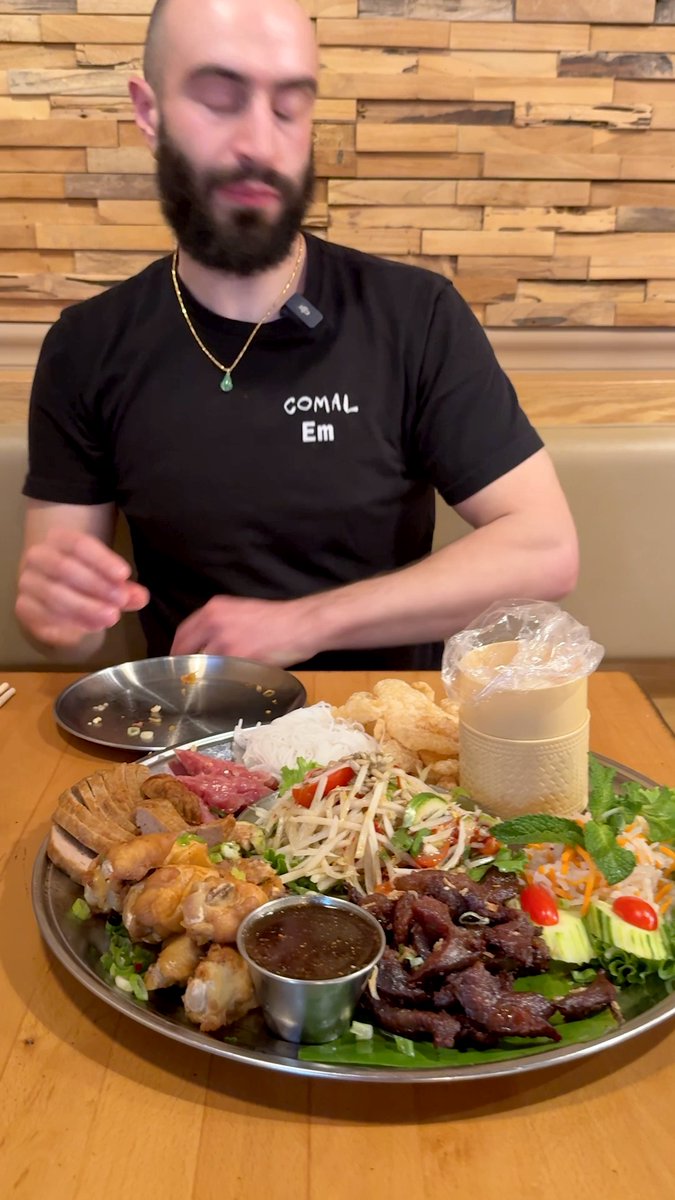 Eat A Lao in Rockville, Maryland, specializes in ornate sampling platters that show off the best of Laotian cuisine.
