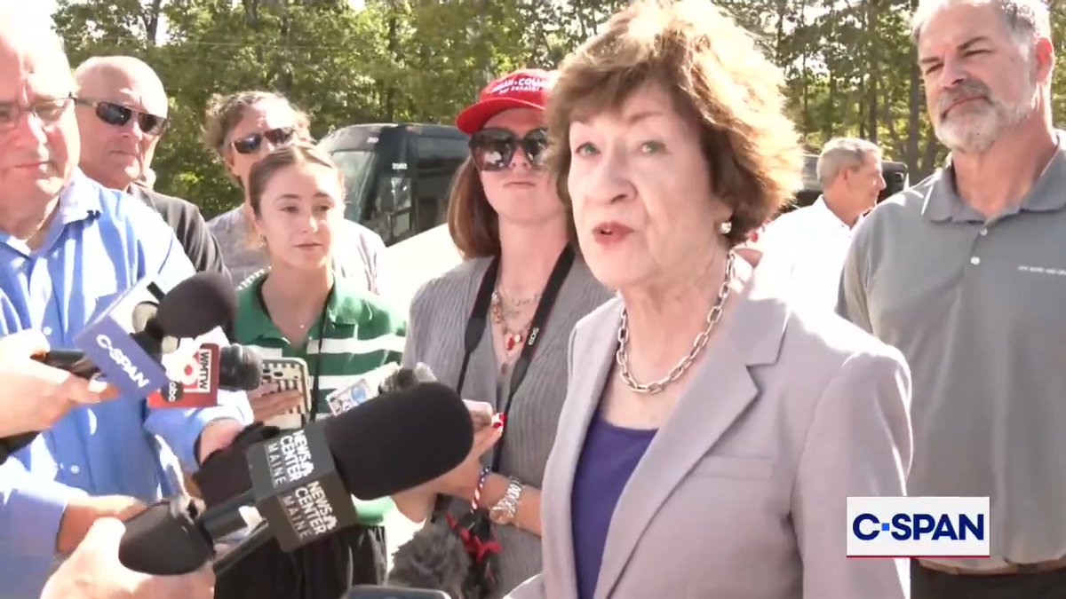 .Sen. Susan Collins (R-ME) responds to opponent Troy Jackson (D) on efforts to exempt tariffs on road salt: "It's clear that Troy was mocking my success on both getting the tariffs removed for road salt and cement...he's so dismissive."