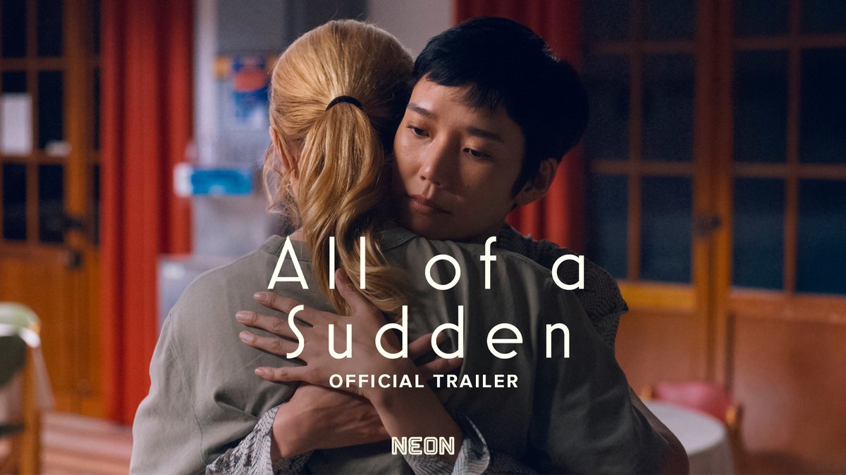 “Sublimely moving. Quietly astonishing.” Ryusuke Hamaguchi's ALL OF A SUDDEN, starring Cannes 2026 Best Actress winners Virginie Efira & Tao Okamoto, opens only in theaters November 25.