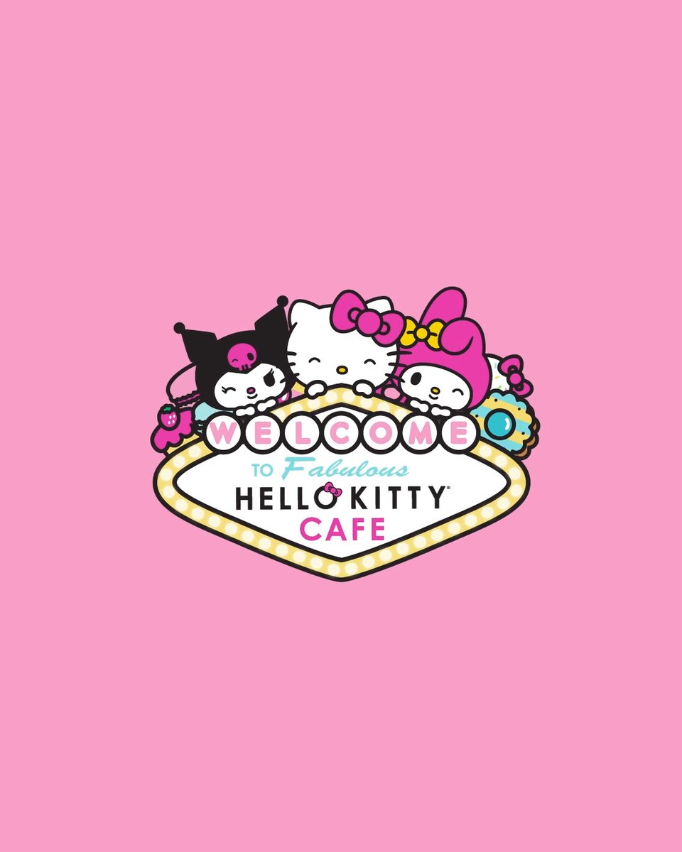 Las Vegas is about to get a little sweeter 🎀 Say hello to the newest @hellokittycafe Las Vegas location opening on Friday, September 18!