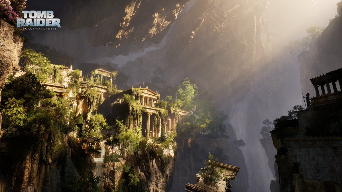 The sights of Greece 🥹 Pre-order Tomb Raider: Legacy of Atlantis! Releases February 12, 2027.