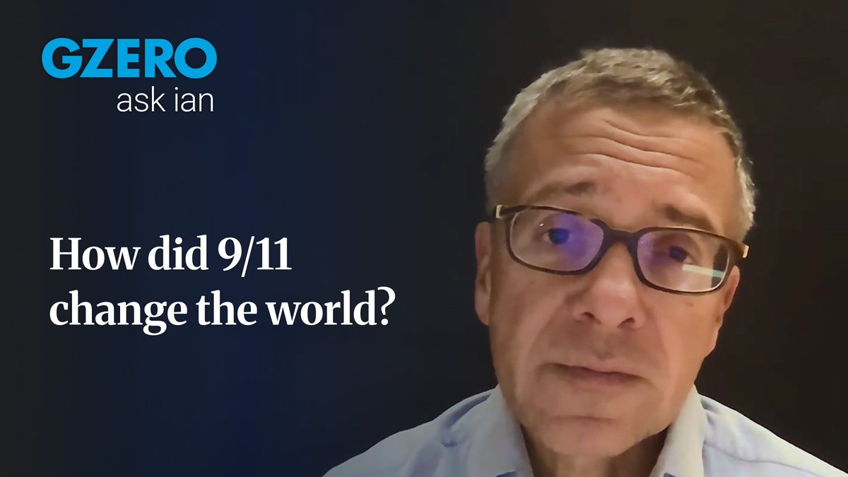 In this #askian, ian bremmer reflects on the 25th anniversary of 9/11, examining the long-term consequences of America's response to the attacks.