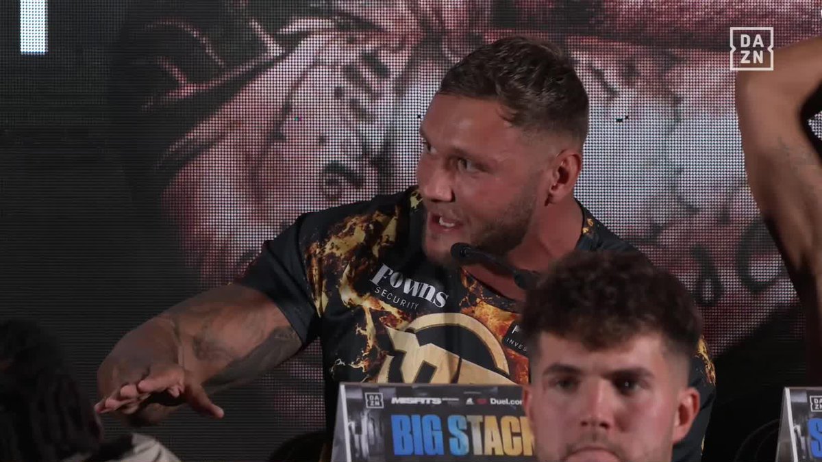 Jordan McCann apologises for hitting Big Stacks in Manchester 👏🏼 🎬 DAZN Combat Sports #McCannBigStacks | #MisfitsBoxing