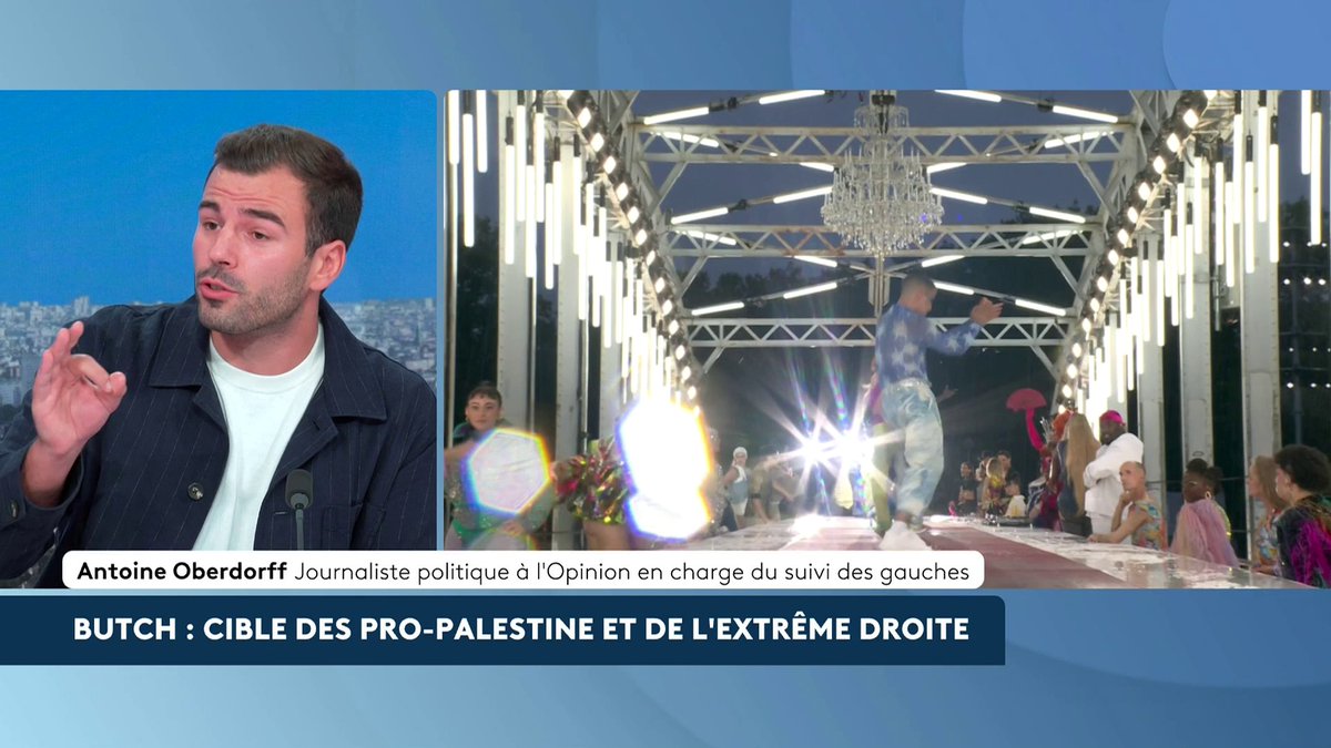 🔴 🗣️ "Un artiste juif, pour avoir le droit de se produire désormais, doit avoir pris des positions anti-sionistes", dit constater Antoine Oberdorff, journaliste politique à l’Opinion. Un concert de Barbara Butch à Amiens annulé pour des raisons de sécurité. #AvantLe20h #canal16