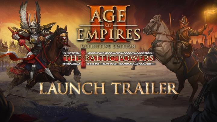 Two new civilizations join the fight ⚔️ Dominate by land and by sea in the latest expansion "The Baltic Powers" for Age of Empires III: Definitive Edition: