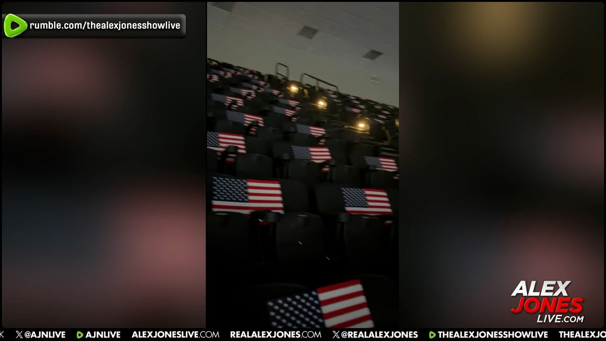 VIDEO: President Trump Claims His 2026 RNC Midterm Event Was Sold Out While Footage Shows There Were Hundreds Of Empty Seats! Alex Jones Responds To Scandal Of Trump Lying About His Turnout In Dallas, "I'd Say It's 80% Full- Nothing To Be Ashamed Of- Just Don't Say Its All Sold Out & Every Seat Is Full! Why Do That?!"