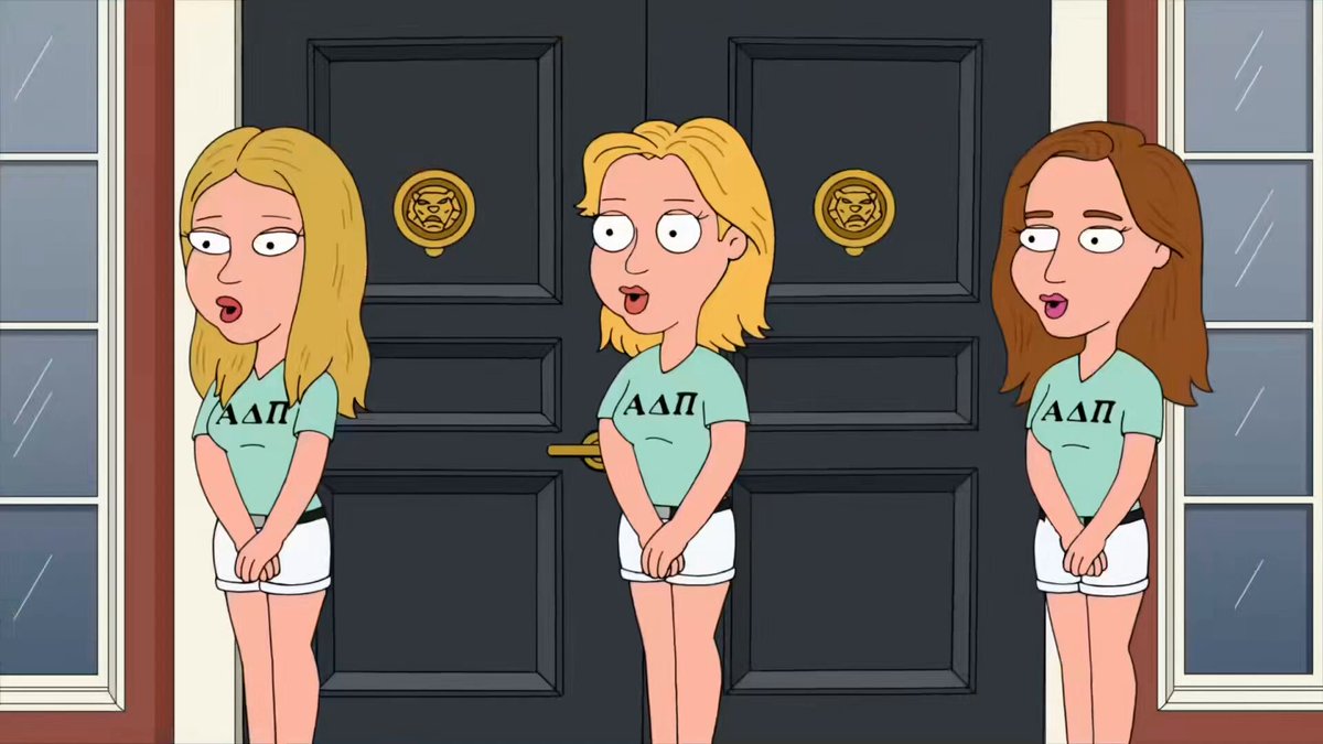 lmaoo of course family guy recreated it perfectly