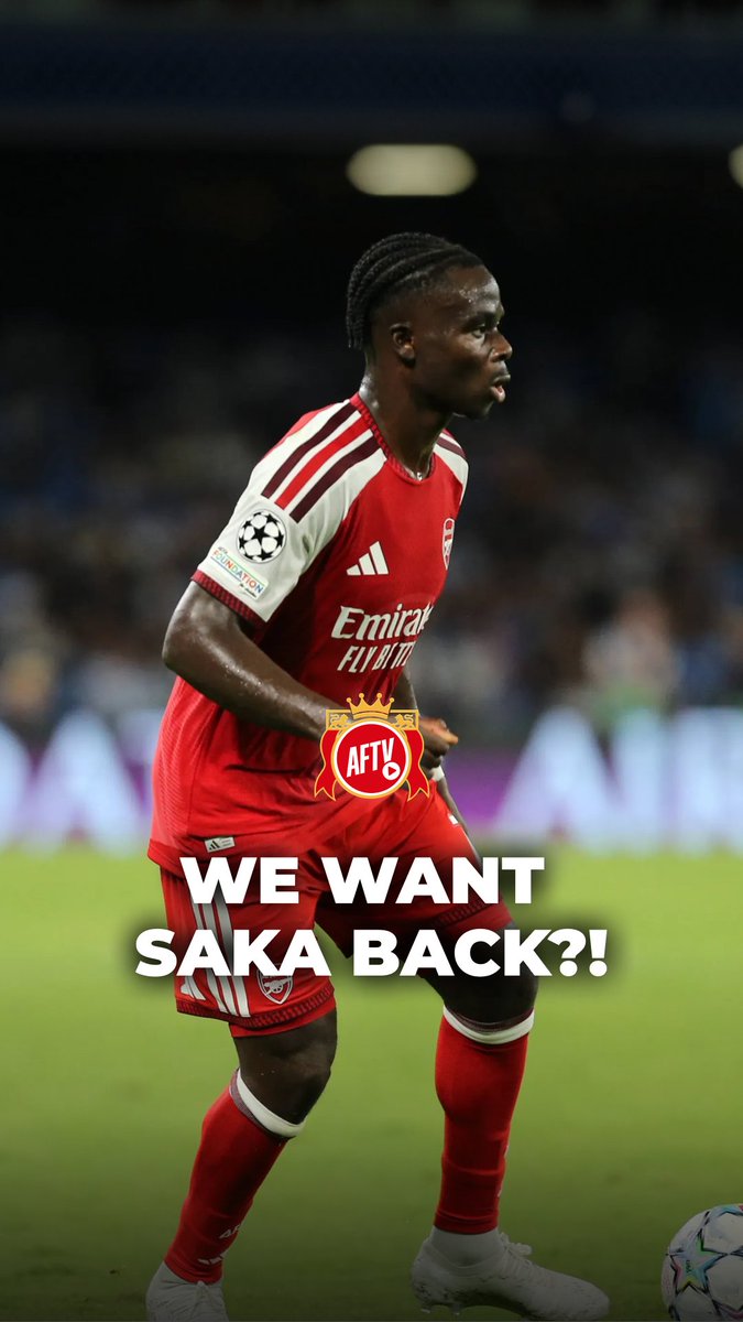 Saka’s latest performance has Arsenal fans WORRIED about his form! 😳 #FoureverArsenal