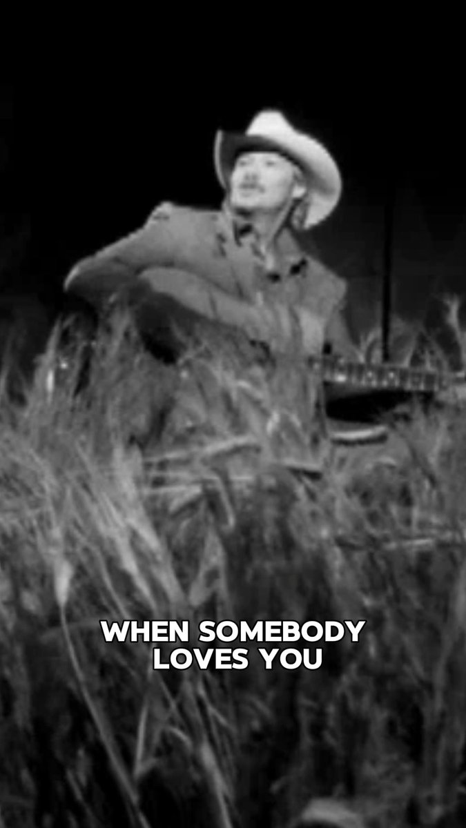 A little throwback to the “When Somebody Loves You” music video! 🎥 What’s the lyric you’ll always remember? #AlanJackson #CountryMusic