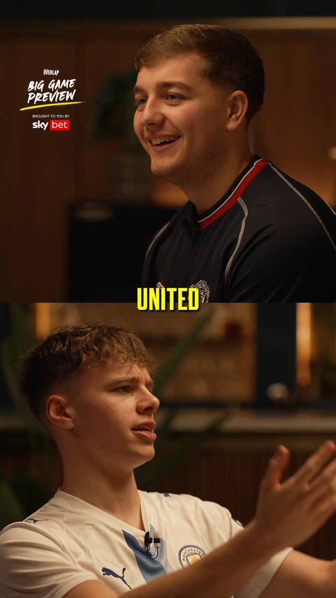 With a huge Manchester derby approaching, it’s time for the red and blue sides of Manchester to put their... predictions on the line! 👀 😂 Our Big Game Preview drops tomorrow! 🔴 🔵