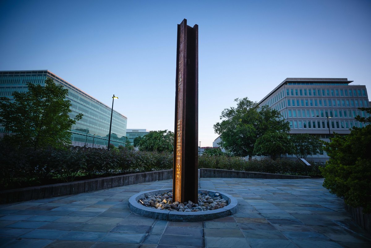 Retrieved from the ruins of the World Trade Center after the 9/11 terrorist attacks, this beam stands at CIA Headquarters as a solemn memorial to the victims. Learn more about its origin and significance as we reshare this episode of “The Debrief: Behind the Artifact.”