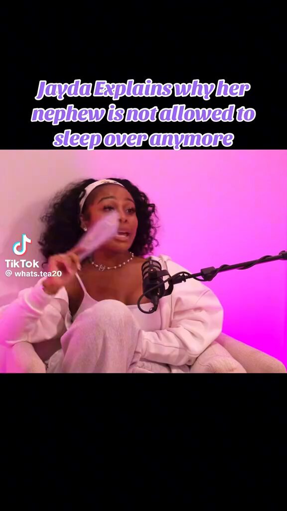 Jayda Wayda explains why her nephew is not allowed to sleepovers anymore 😳👀