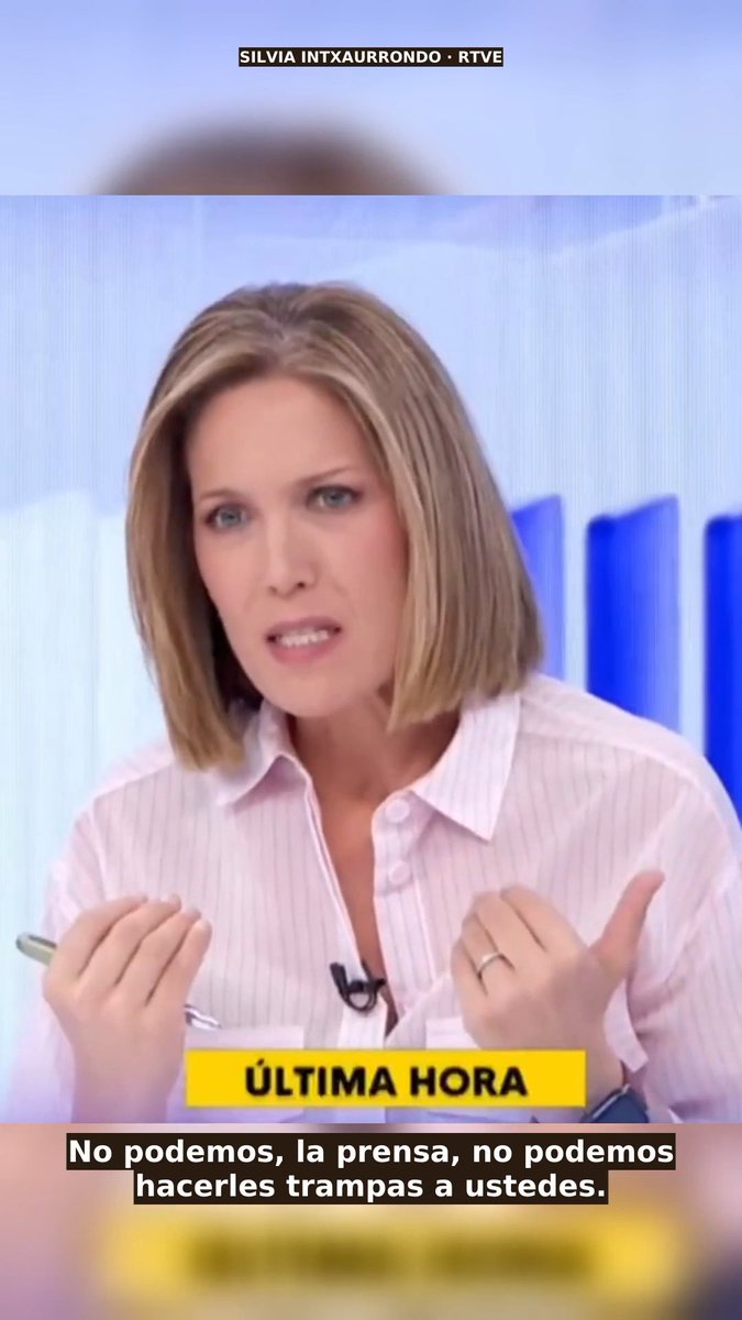 🔥 Así manipulan Televisión Española en general y Silvia Intxaurrondo en particular: Acusa a la prensa de atribuir al CNI la expresión «asalto masivo», pero la portada de “El Mundo” habla del CNI y de «inteligencia militar». Y fue precisamente un informe de inteligencia militar previo el que alertó de una «entrada masiva». Ergo Intxaurrondo afirma que la prensa dice una cosa que realmente no dice para luego acusarla de hacer trampas. La tramposa es ella. Y lo pagas tú. Aporto las pruebas aquí 👇