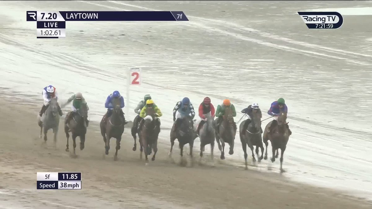 The lightly-raced Hygge scampers clear to land the finale in style for Gordon Elliott and Harry Swan. See you next year, Laytown Races 2026 ✅