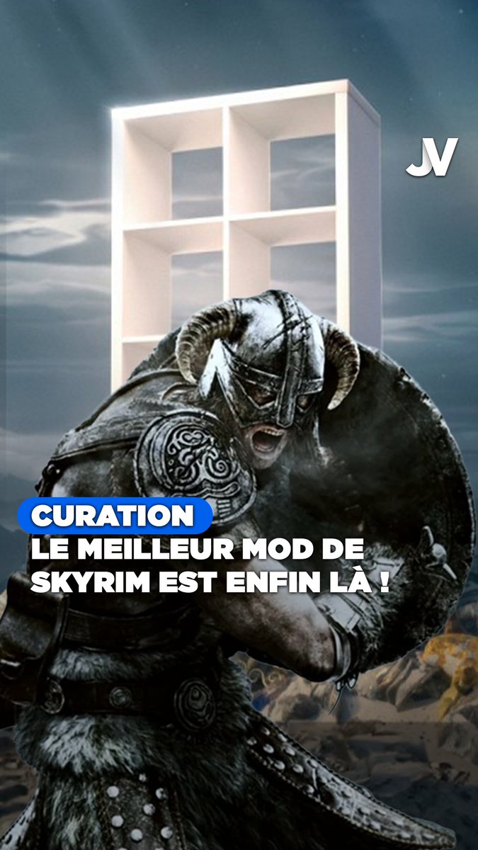 IKEA x SKYRIM, c'est une réalité ! Annoncé hier, l'acteur Matt Berry prête sa voix à l'étagère d'Ikea Kallax dans un mod pour qu'elle devienne votre compagnon d'aventures !