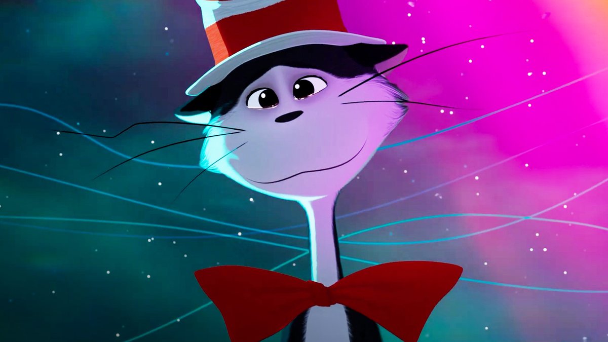 Bill Hader voices #TheCatInTheHat in this official trailer for the animated Dr. Seuss movie. In theaters on November 6.