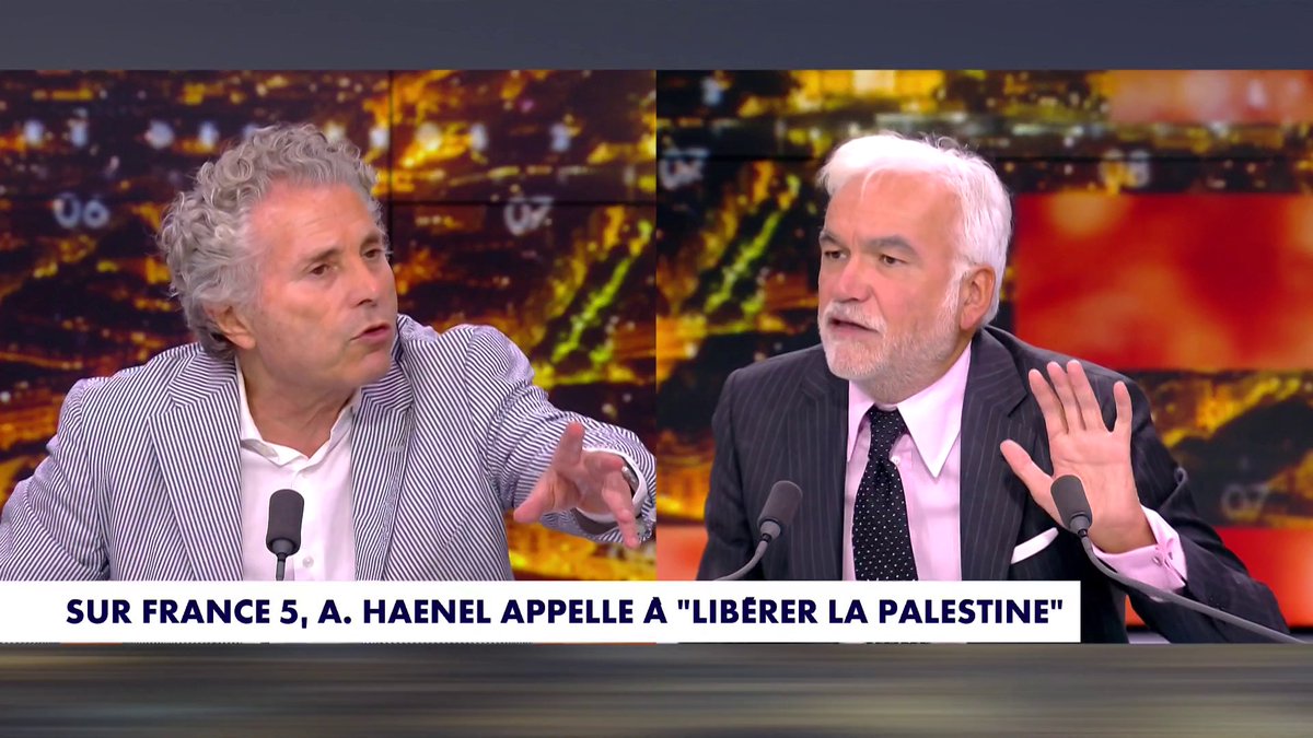 Les invités du plateau réagissent au propos d’Adèle Haenel qui appelle à "libérer la Palestine", dans #HDPros2 Toute l'info est à retrouver sur
