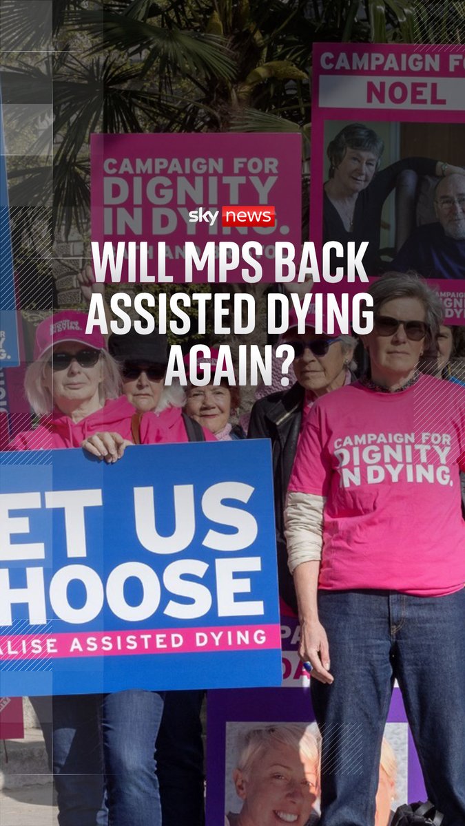 Assisted dying is being brought before MPs again. The new bill's sponsor told Sky News parliament needs to "resolve this issue" - but one opponent urged MPs not to "rush" it. Read more: