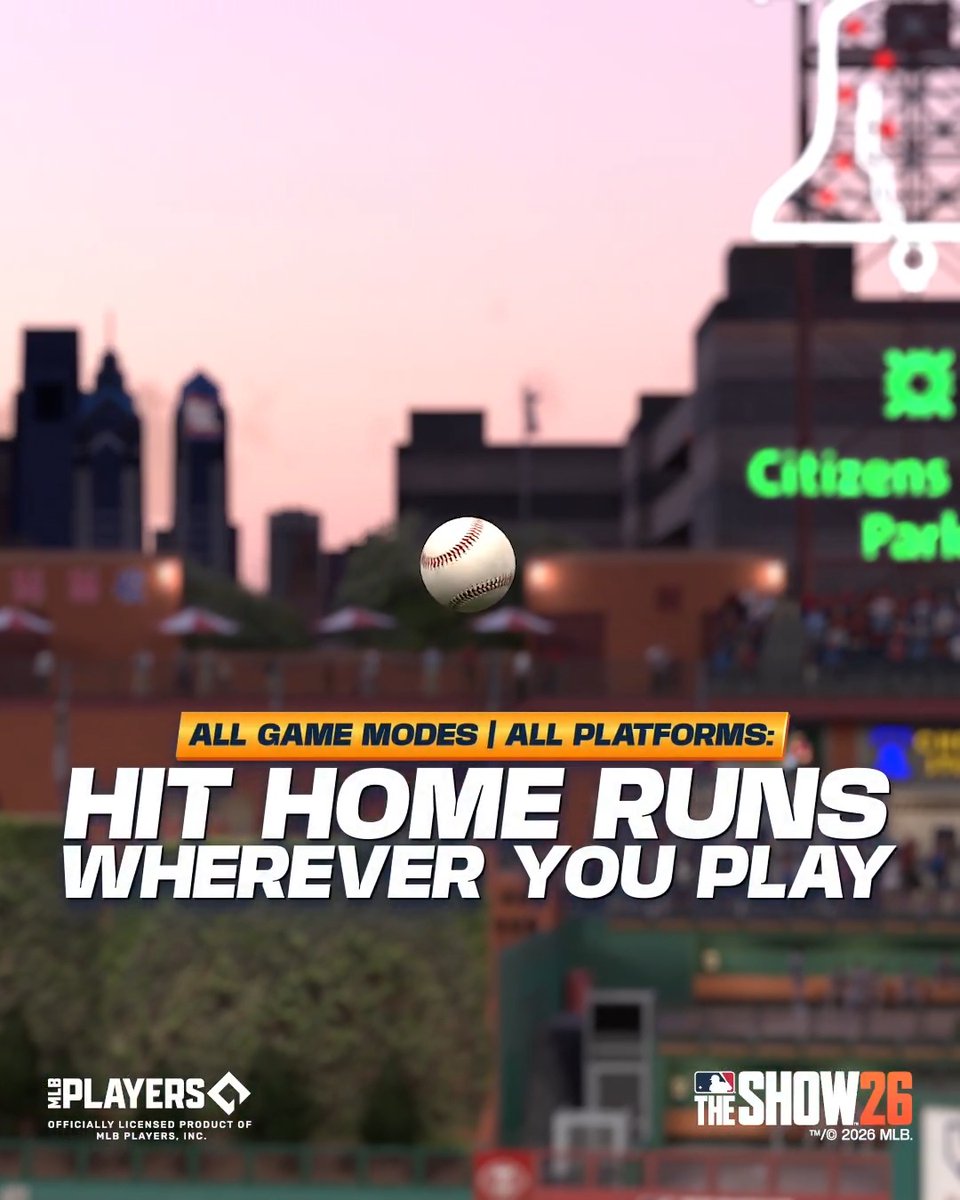 MLB The Show 26 Community Home Run Challenge has begun! Hit tanks to unlock community-wide rewards from now until 9/21. Learn more and track your progress here: