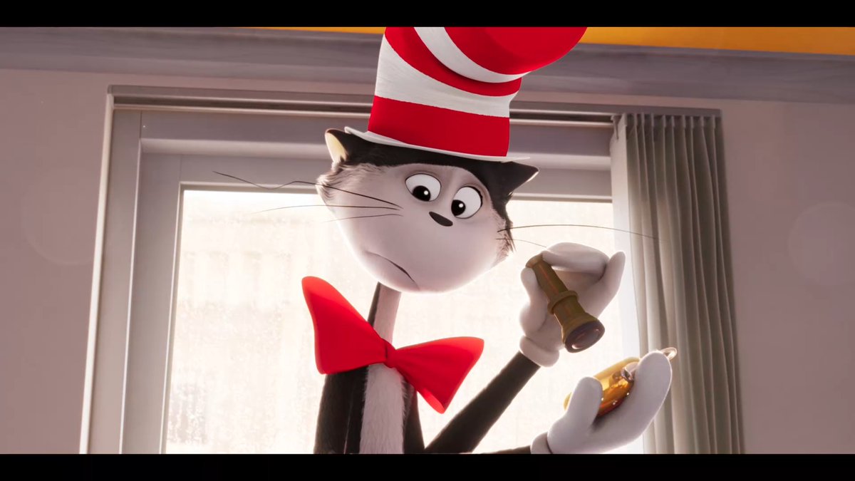 The cat is back. 🐈 Check out the new trailer for The Cat in the Hat starring Bill Hader, arriving in theaters on November 6!