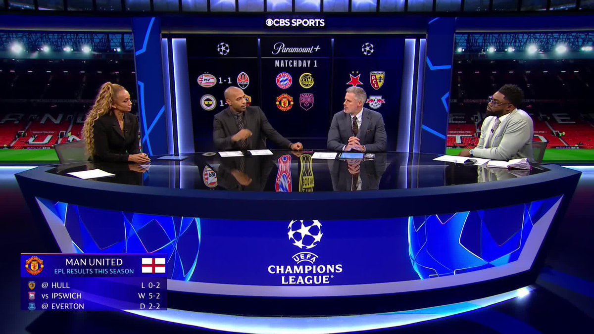 "They need to become a regular #UCL football club again." Jamie Carragher believes the mission is clear for Man Utd 🏆
