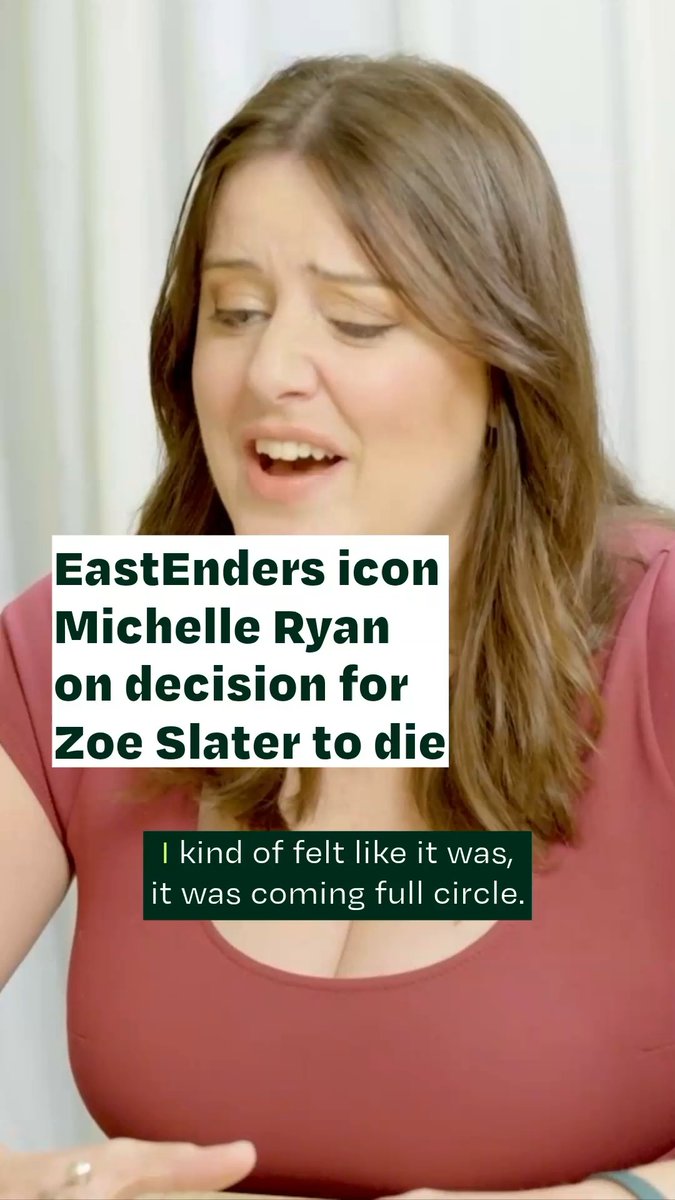 EastEnders actress Michelle Ryan speaks exclusively to Radio Times about the decision to kill off Zoe Slater. Read the full story here: