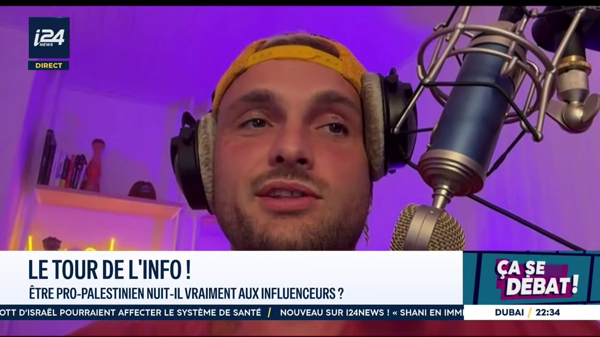 💥💬 "Antisioniste, c'est une cachette pour l'antisémitisme, c'est bien comme ça que je l'identifie" Bastos, créateur de contenu dans #ÇaSeDébat