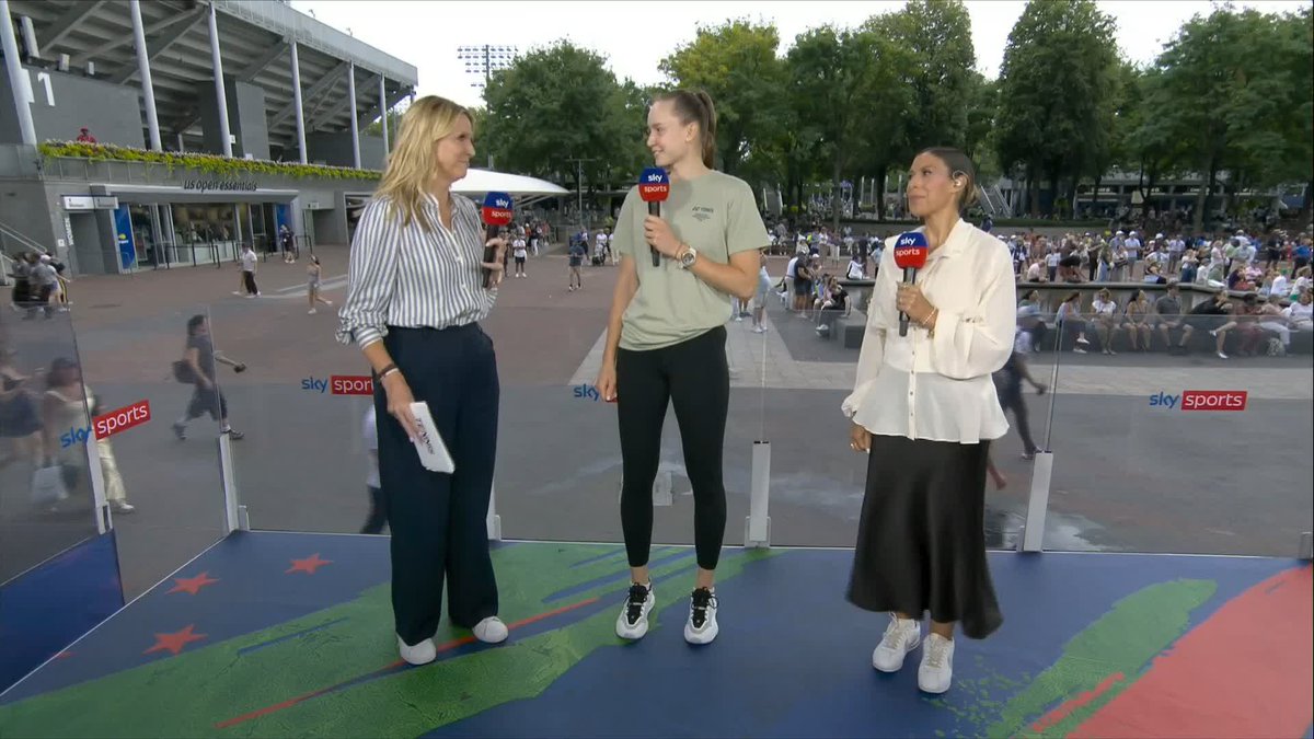 Elena Rybakina on her journey to the US Open semi-final 🗣️