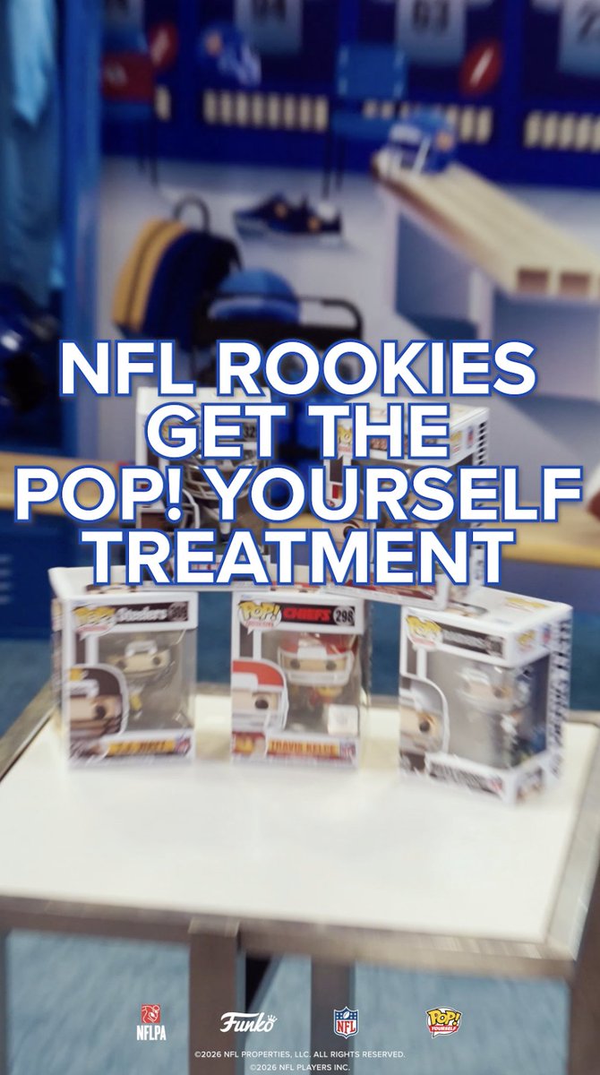 The rookies have arrived. Their POP! Yourself figures have, too. 👀🏈 We teamed up with NFLPA to talk fandoms, put some of football’s newest names to the test, and surprise NFL rookies with their very own Pop! Yourself creations. Consider this your first look. 👀 More from the rookies is coming all season long. #NFL #FootballSeason #PopYourself #FunkoPop