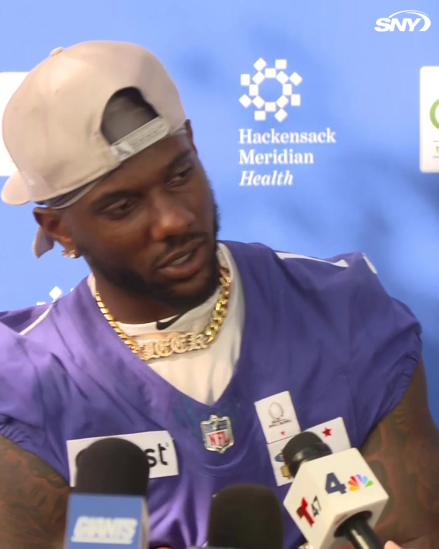 "I've been wanting to play for so long now. At the end of the day, I can't put my career at risk. I got to take that into account. There's a lot of football that I still have left to play." - Malik Nabers